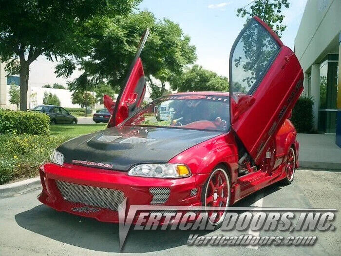 Compatible With Honda Civic 1992-1995 Bolt on Lambo Doors Vertical Doors Inc