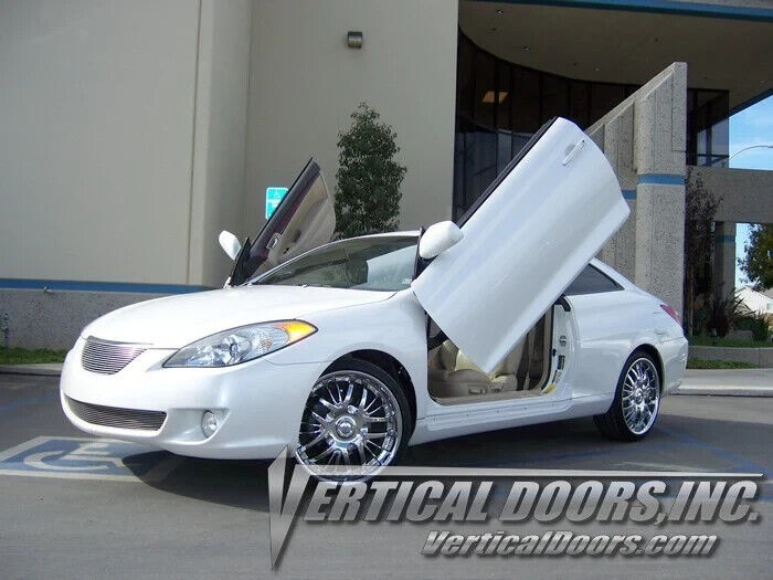 Compatible With Toyota Solara 2004-2009 Bolt on Lambo Doors Vertical Doors Inc Kit