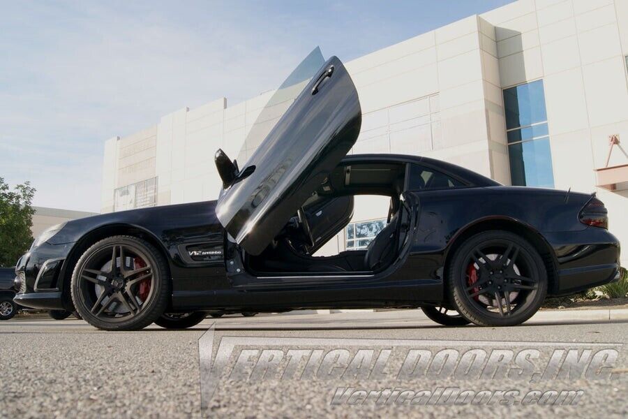 Compatible With Mercedes SL 2003-2010 Bolt on Lambo Doors Vertical Doors Inc