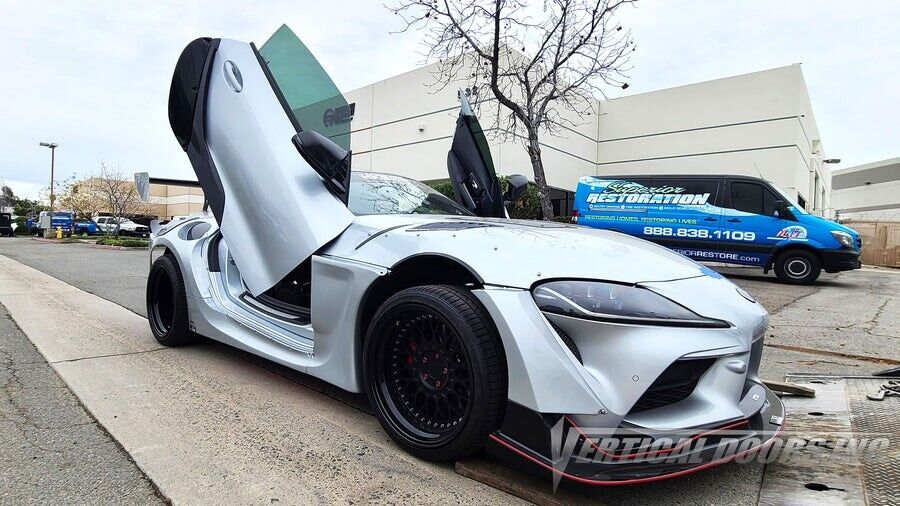 Compatible With Toyota Supra 2019-2023 Bolt on Lambo Doors Vertical Doors Inc