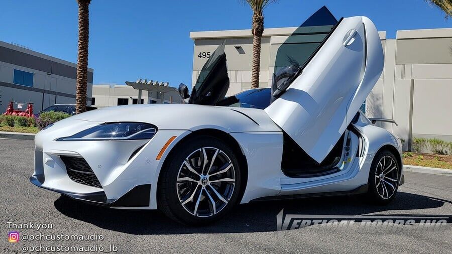 Compatible With Toyota Supra 2019-2023 Bolt on Lambo Doors Vertical Doors Inc