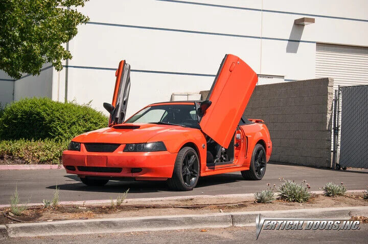 Compatible With Ford Mustang 1999-2004 Bolt on Lambo Doors Vertical Doors Inc