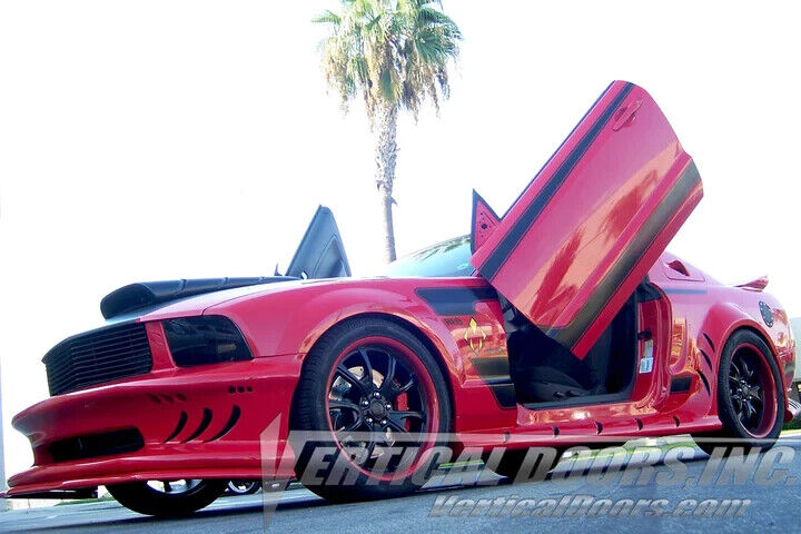 Compatible With Ford Mustang 2005-2010 Bolt on Lambo Doors Vertical Doors Inc