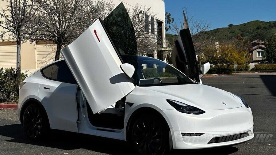 Compatible With Tesla Model Y 2020-2023 Bolt on Lambo Doors Vertical Doors Inc