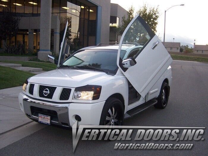 Compatible With Nissan Armada 2003-2015 Bolt on Lambo Doors Vertical Doors Inc Kit