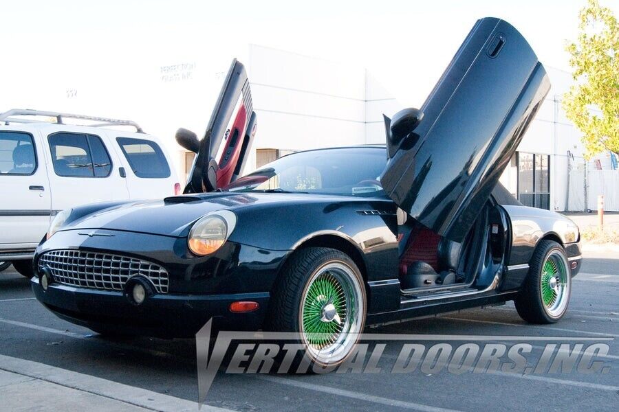 Compatible With Ford Thunderbird 2002-2006 Bolt on Lambo Doors Vertical Doors Inc Kit