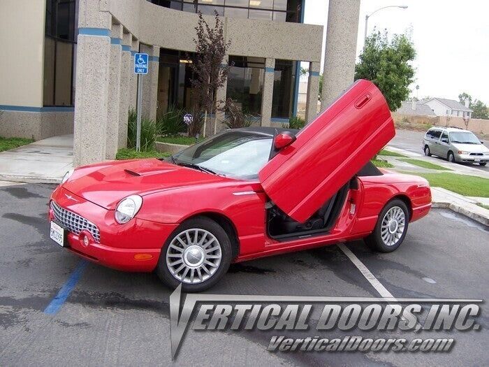 Compatible With Ford Thunderbird 2002-2006 Bolt on Lambo Doors Vertical Doors Inc Kit
