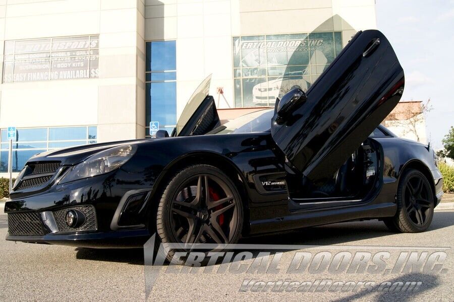 Compatible With Mercedes SL 2003-2010 Bolt on Lambo Doors Vertical Doors Inc