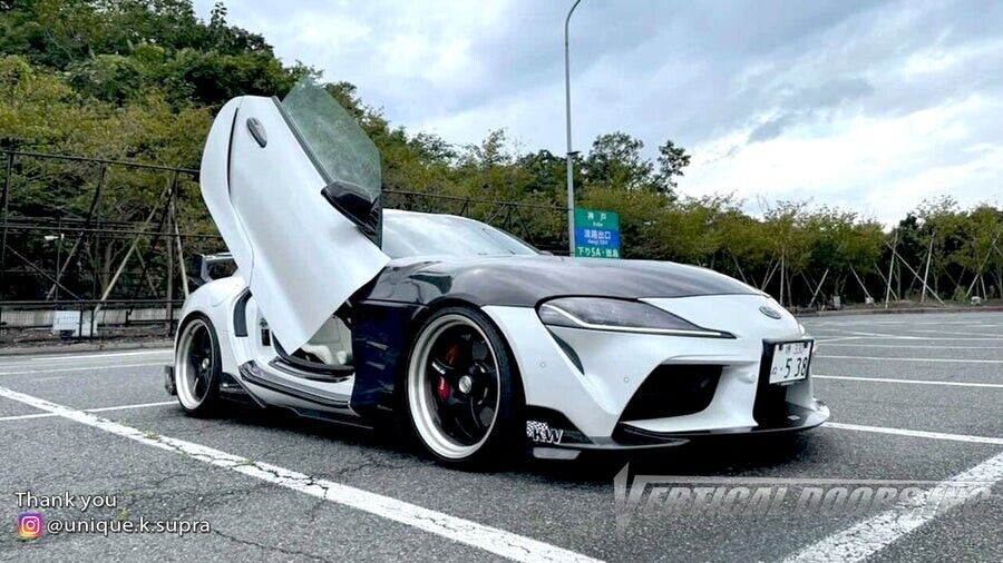 Compatible With Toyota Supra 2019-2023 Bolt on Lambo Doors Vertical Doors Inc