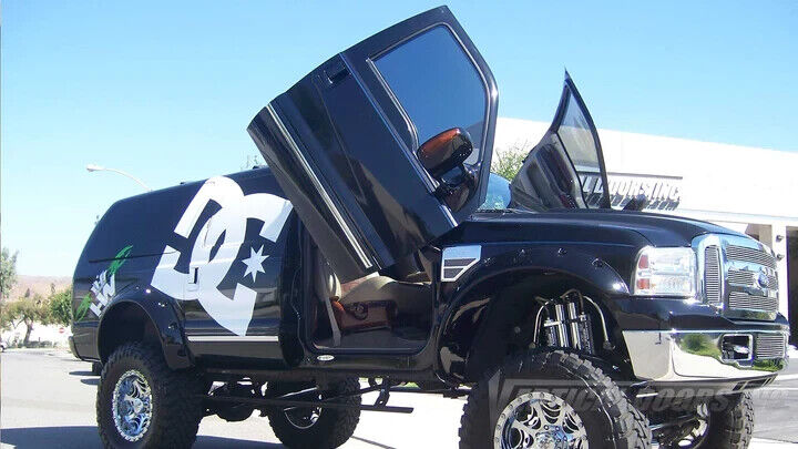Compatible With Ford Excursion 2000-2005 Bolt on Lambo Doors Vertical Doors Inc