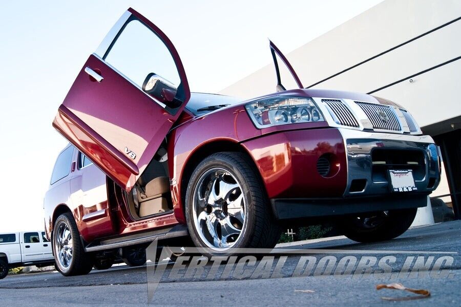 Compatible With Nissan Armada 2003-2015 Bolt on Lambo Doors Vertical Doors Inc Kit