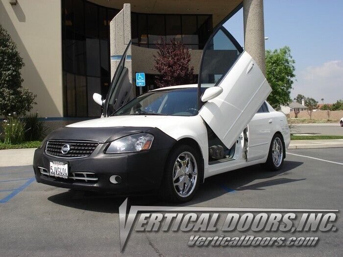 Compatible With Nissan Altima 2002-2006 4DR Bolt on Lambo Doors Vertical Doors Inc Kit