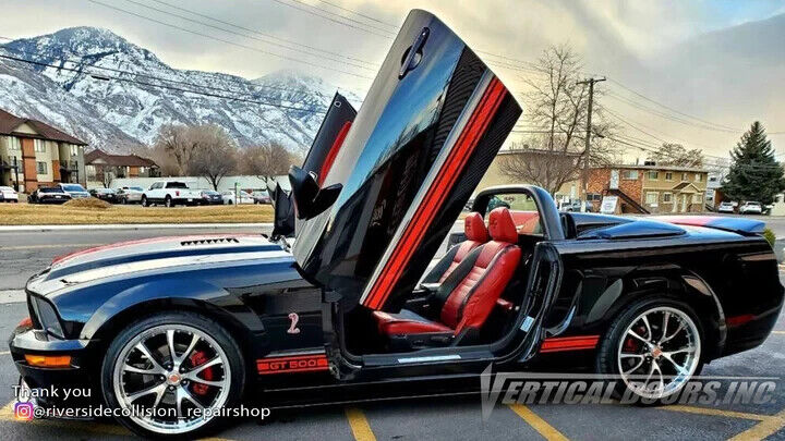 Compatible With Ford Mustang 2005-2010 Bolt on Lambo Doors Vertical Doors Inc