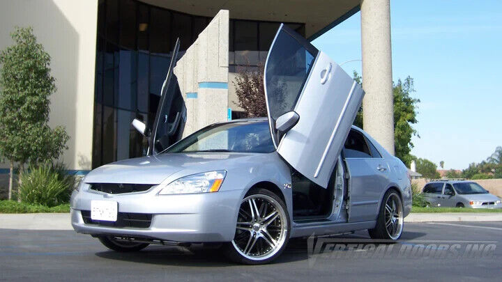 Compatible With Honda Accord 2003-2007 4DR Bolt on Lambo Doors Vertical Doors Inc