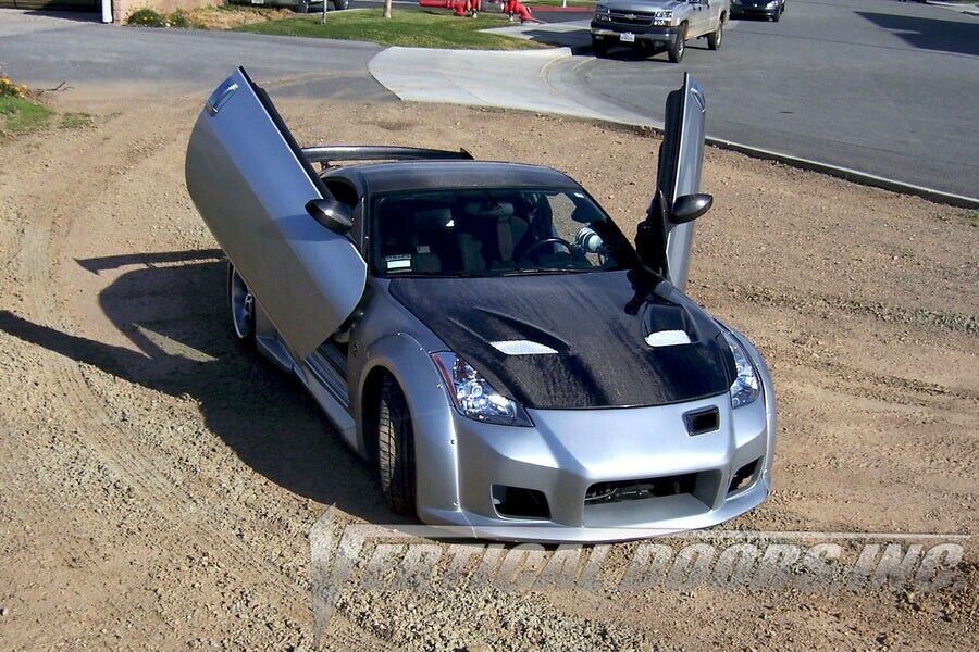 Compatible With Nissan 350Z 2003-2009 Bolt on Lambo Doors Vertical Doors Inc