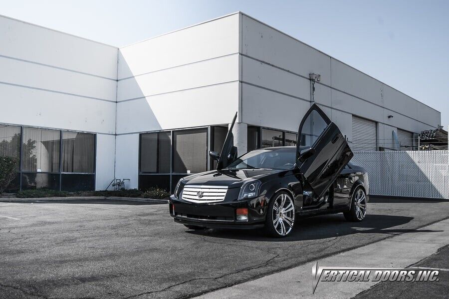 Compatible With Cadillac CTS 2008-2013 4DR Bolt on Lambo Doors Vertical Doors Inc Kit