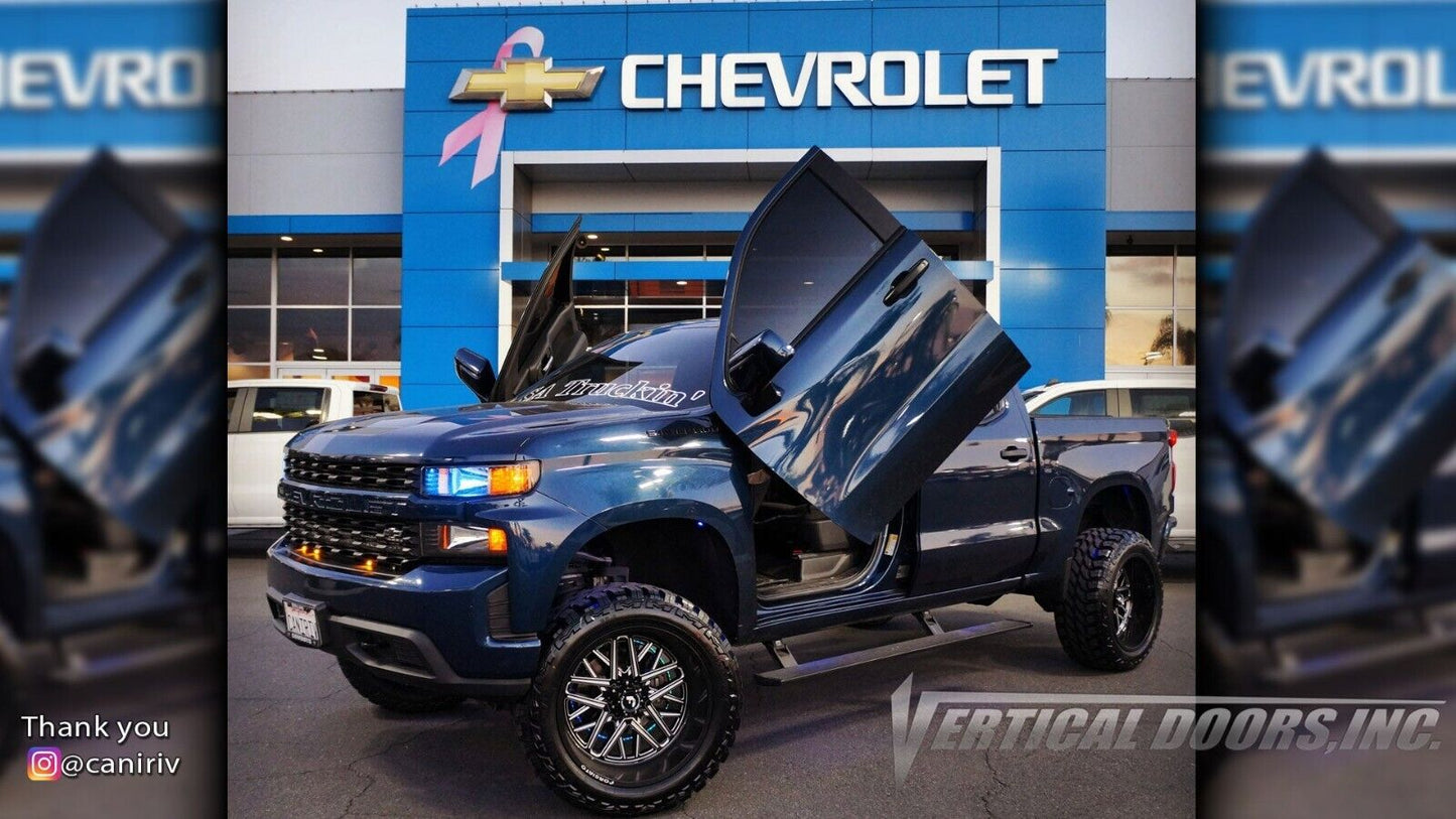 Compatible With Chevrolet Silverado 19-22 Bolt on Lambo Doors Vertical Doors Inc