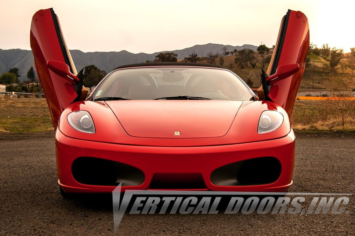 Compatible With Ferrari F430 2004-2009 Bolt on Lambo Doors Vertical Doors Inc