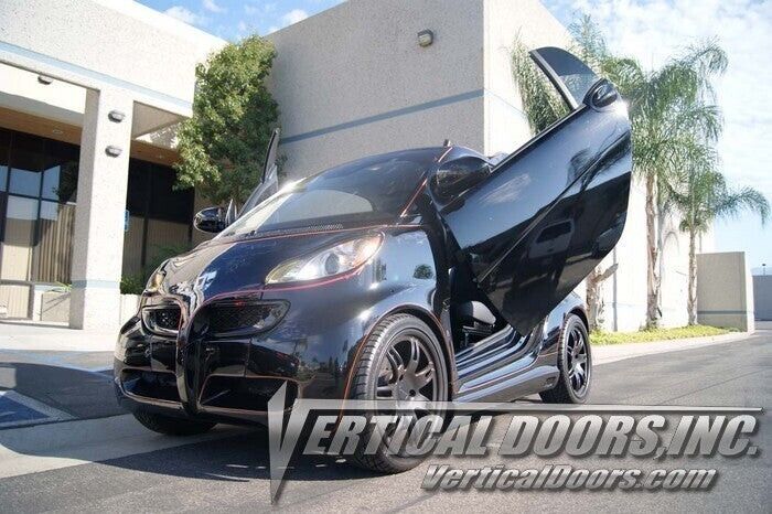 Compatible With Smart Fortwo 451 2008-2014 Bolt on Lambo Doors Vertical Doors Inc Kit