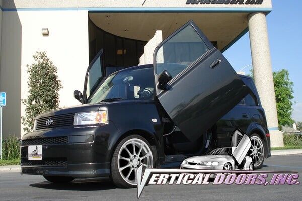 Compatible With Scion XB 2004-2007 Bolt on Lambo Doors Vertical Doors Inc