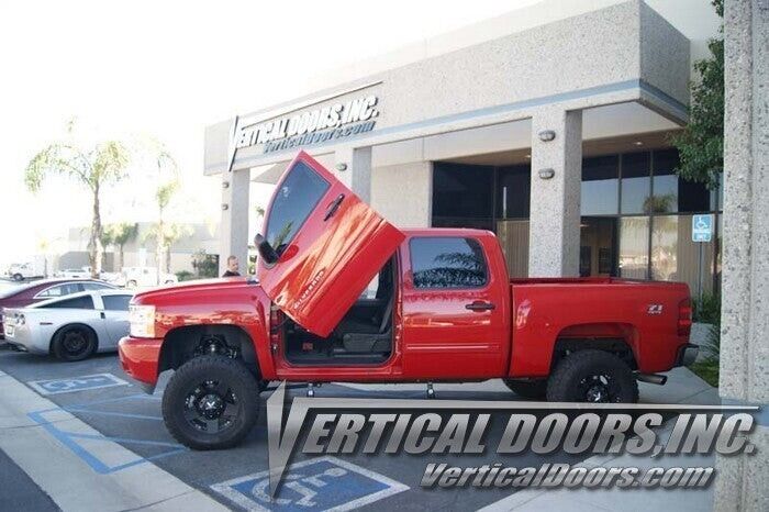 Compatible With Chevrolet Silverado 07-14 Bolt on Lambo Doors Vertical Doors Inc