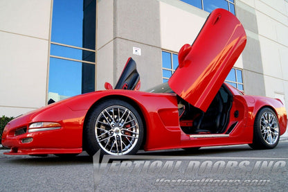 Compatible With Chevrolet Corvette C5 97-04 Bolt on Lambo Doors Vertical Doors Inc