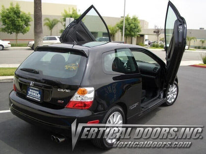 Compatible With Honda Civic Si Hatch Back 2002-2005 Bolt on Lambo Doors Vertical Doors Inc