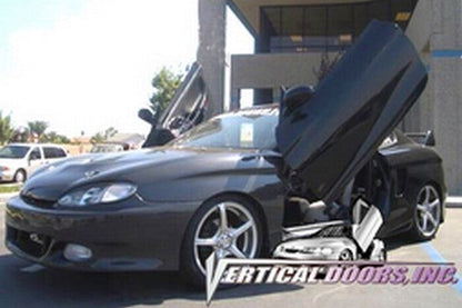 Compatible With Hyundai Tiburon 1996-1999 Bolt on Lambo Doors Vertical Doors Inc Kit