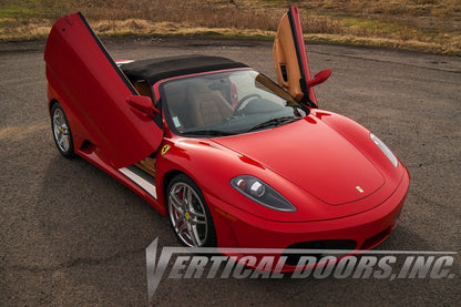 Compatible With Ferrari F430 2004-2009 Bolt on Lambo Doors Vertical Doors Inc