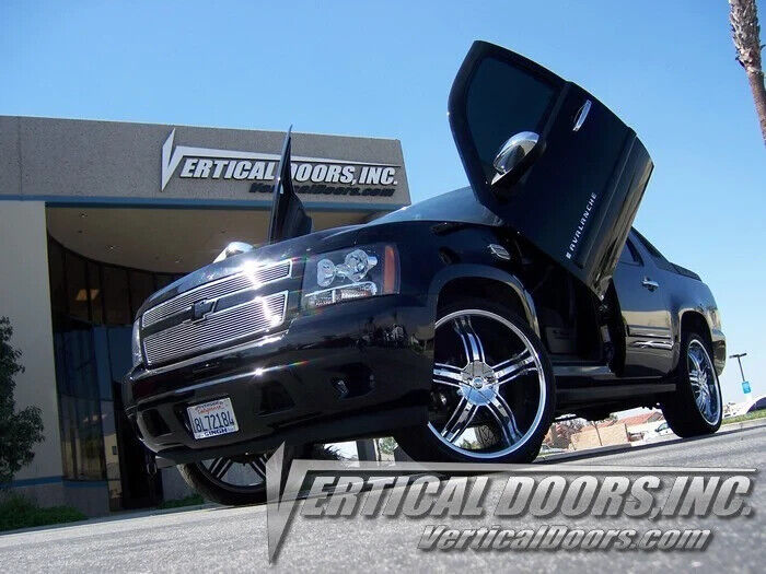 Compatible With Chevy Chevrolet Avalanche 2007-2010 Bolt on Lambo Doors Vertical Doors Inc Kit