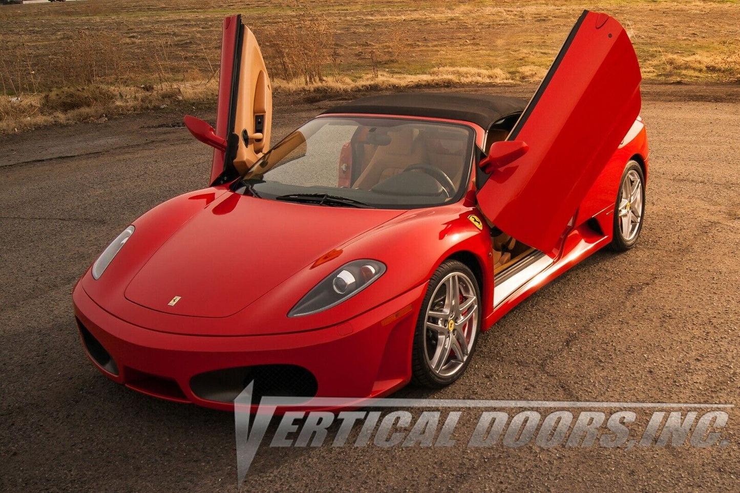 Compatible With Ferrari F430 2004-2009 Bolt on Lambo Doors Vertical Doors Inc