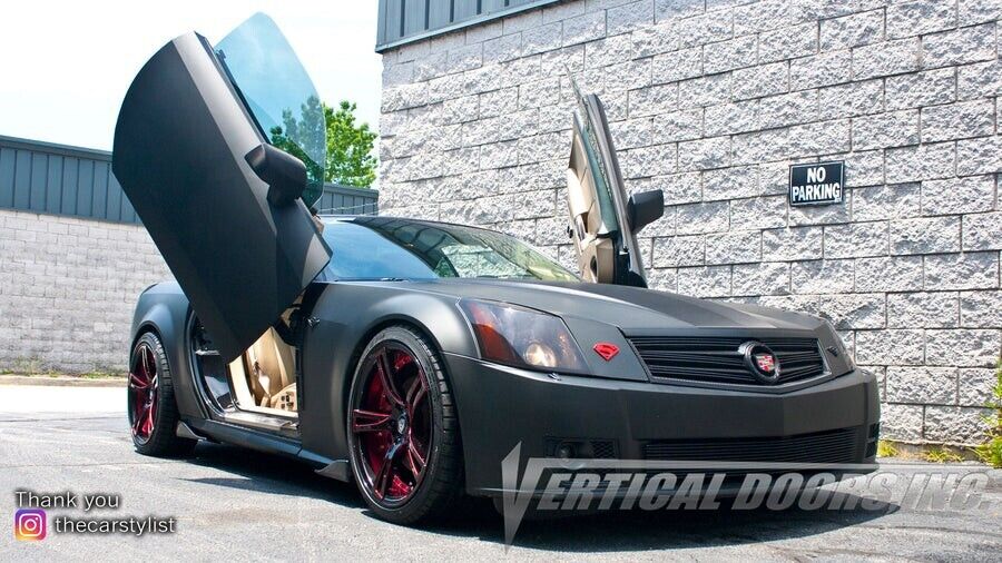 Compatible With Cadillac XLR 2004-2009 Bolt on Lambo Doors Vertical Doors Inc