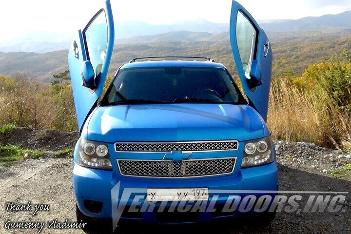 Compatible With Chevrolet Tahoe 2007-2014 Bolt on Lambo Doors Vertical Doors Inc