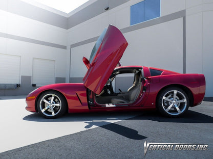 Compatible With Chevrolet Corvette C6 05-13 Bolt on Lambo Doors Vertical Doors Inc