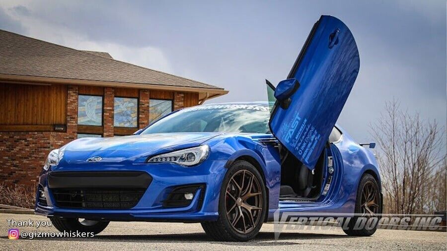 Compatible With Subaru BRZ 2012-2021 Bolt on Lambo Doors Vertical Doors Inc