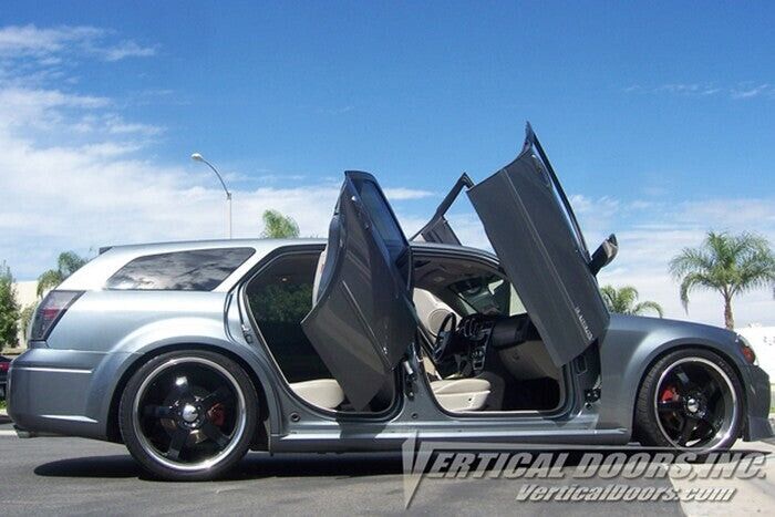 Compatible With Dodge Magnum 2004-2008 REAR ONLY Bolt on Vertical Doors Inc kit lambo doors