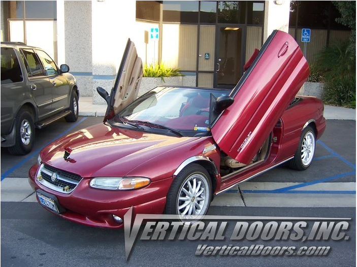 Compatible With Chrysler Sebring 1995-2000 Bolt on Lambo Doors Vertical Doors Inc Kit